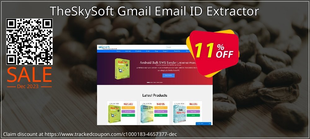 TheSkySoft Gmail Email ID Extractor coupon on April Fools' Day sales