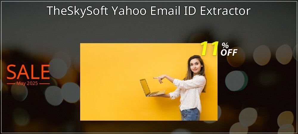 TheSkySoft Yahoo Email ID Extractor coupon on World Party Day discounts