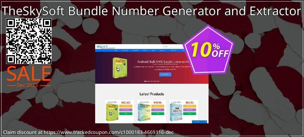 TheSkySoft Bundle Number Generator and Extractor coupon on National Loyalty Day offering discount