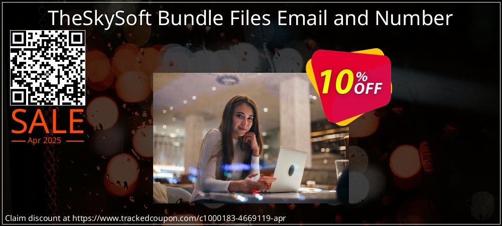 TheSkySoft Bundle Files Email and Number coupon on April Fools' Day offering sales