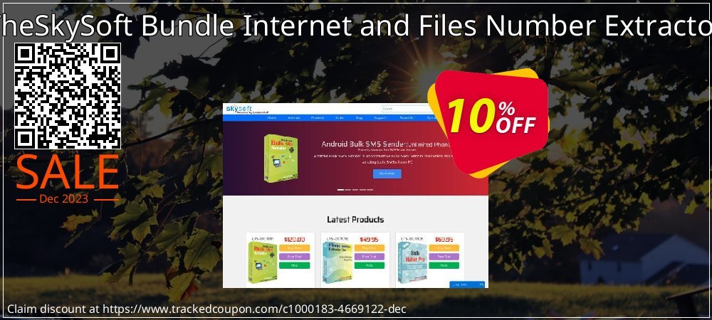 TheSkySoft Bundle Internet and Files Number Extractor coupon on April Fools' Day sales