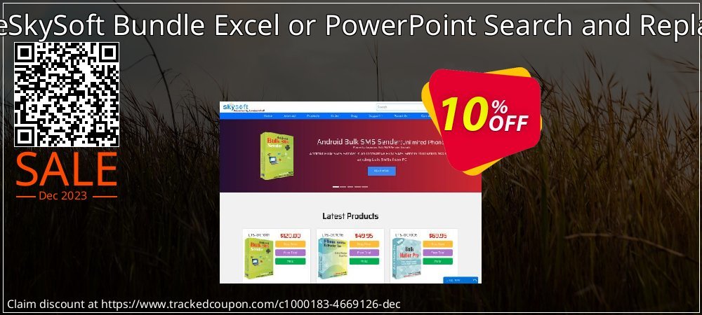 TheSkySoft Bundle Excel or PowerPoint Search and Replace coupon on World Party Day offering discount