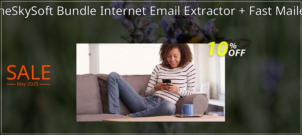 TheSkySoft Bundle Internet Email Extractor + Fast Mailer coupon on April Fools' Day offering sales