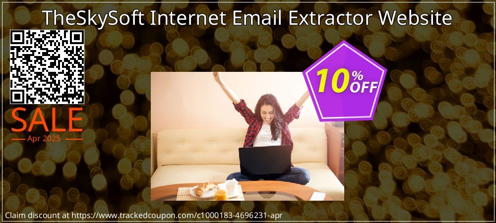 TheSkySoft Internet Email Extractor Website coupon on Palm Sunday sales