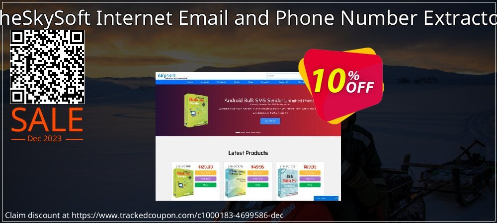 TheSkySoft Internet Email and Phone Number Extractor coupon on World Party Day promotions