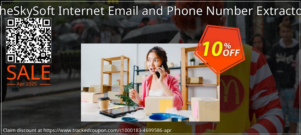 TheSkySoft Internet Email and Phone Number Extractor coupon on World Party Day promotions