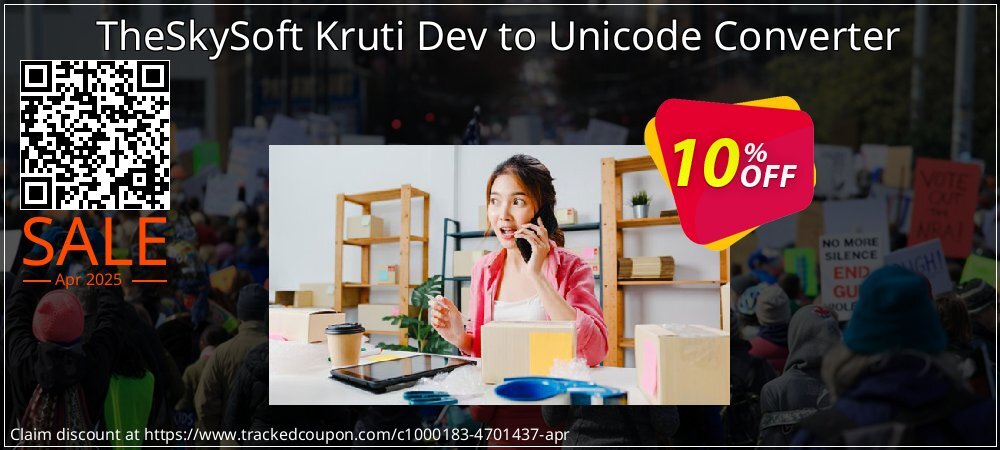 TheSkySoft Kruti Dev to Unicode Converter coupon on April Fools' Day offering sales