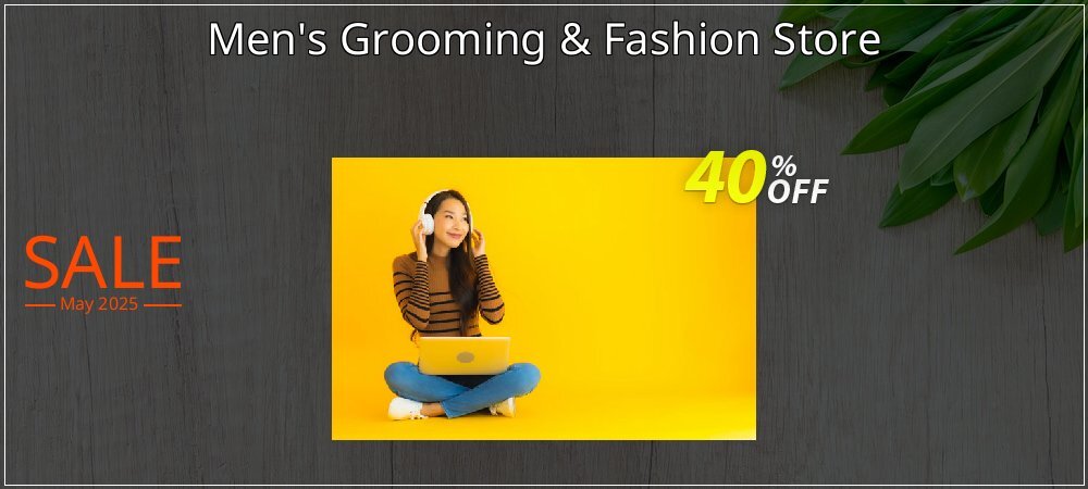 Men's Grooming & Fashion Store coupon on April Fools Day deals