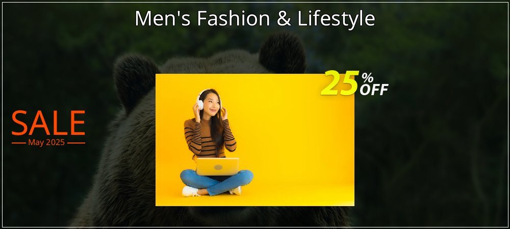 Men's Fashion & Lifestyle coupon on World Party Day deals