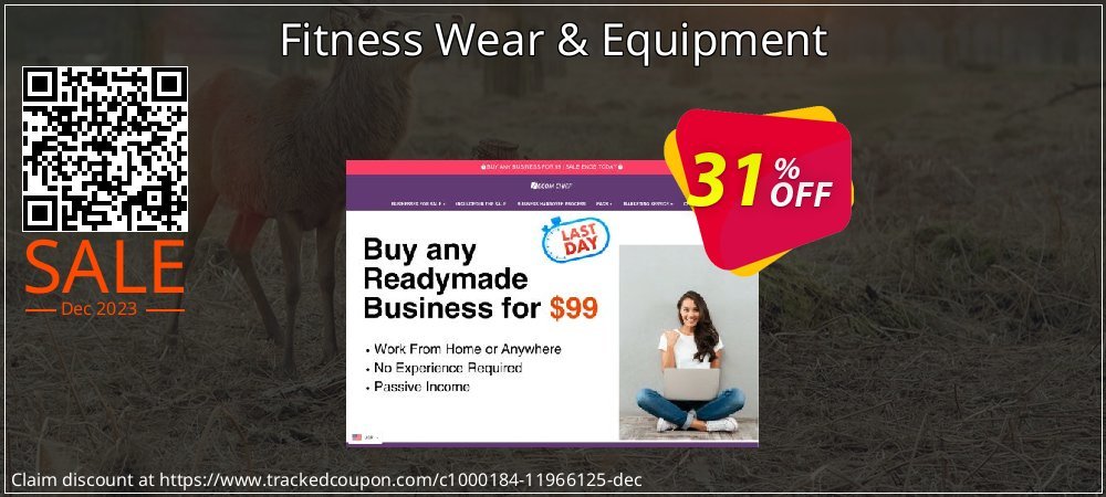 Fitness Wear & Equipment coupon on National Walking Day offer