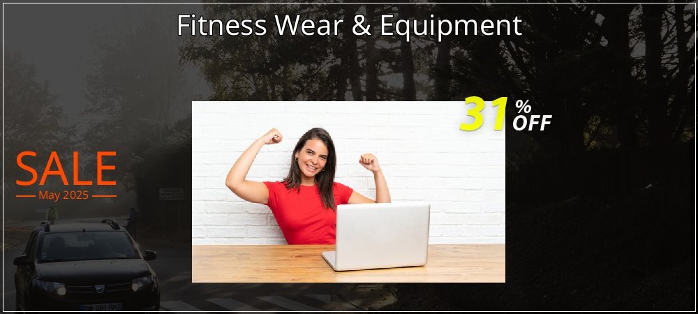 Fitness Wear & Equipment coupon on National Walking Day offer