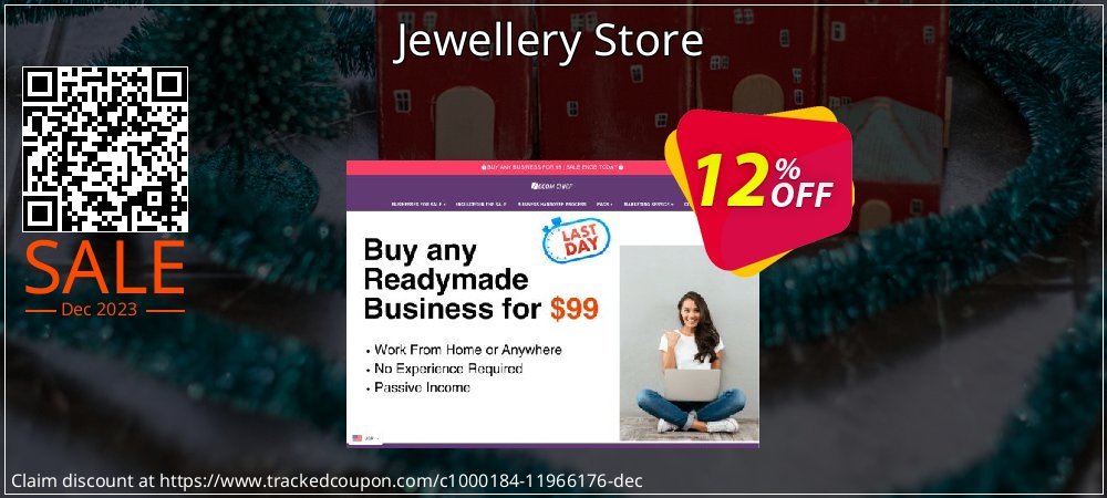 Get 12% OFF Jewellery Store offering discount