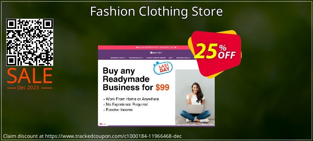 Fashion Clothing Store coupon on Constitution Memorial Day offering discount