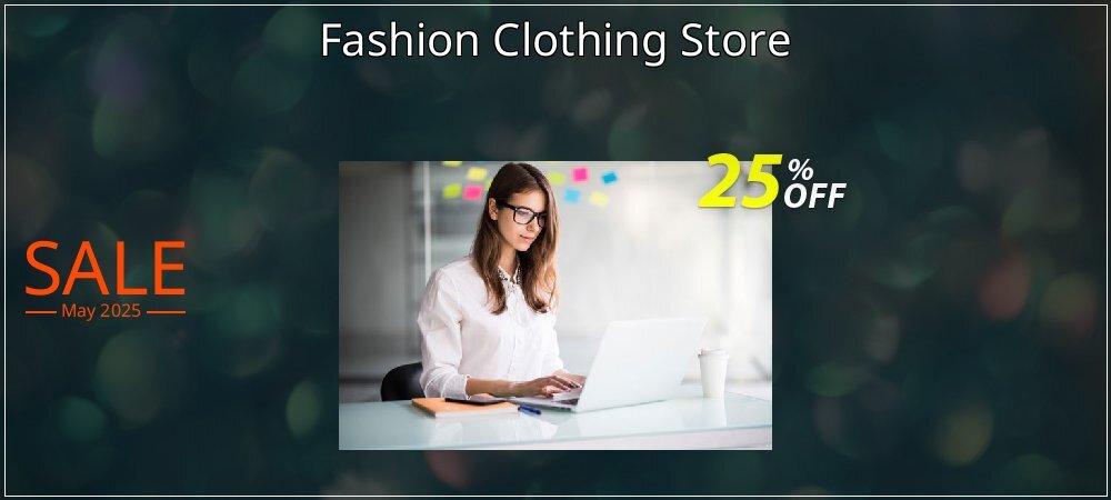 Fashion Clothing Store coupon on Constitution Memorial Day offering discount