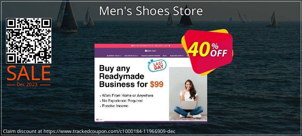 Men's Shoes Store coupon on Tell a Lie Day discount
