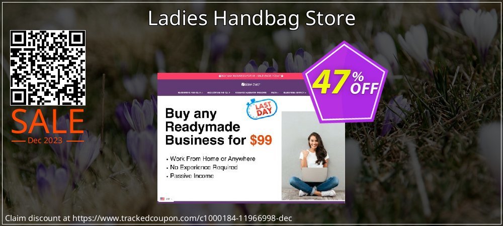 Ladies Handbag Store coupon on Easter Day offer