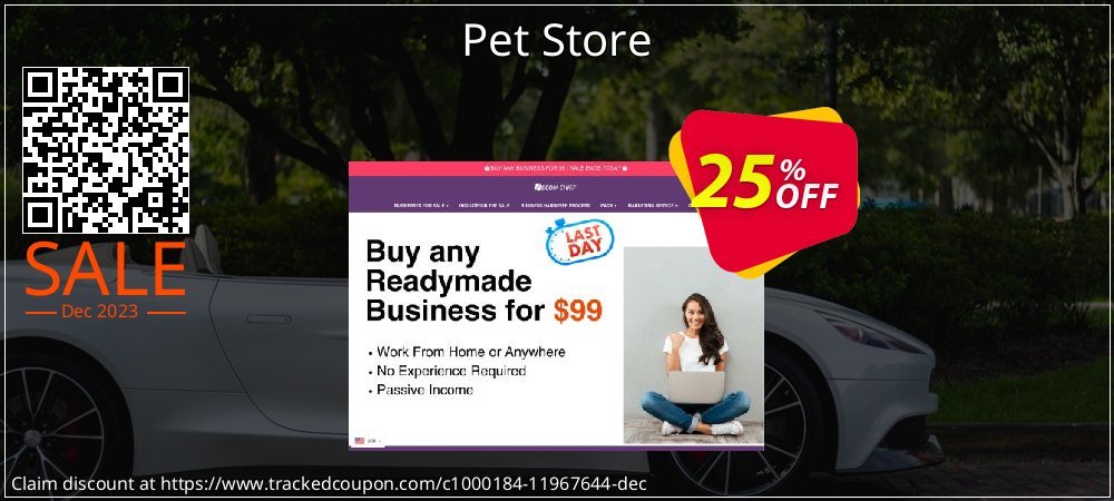 Pet Store coupon on Tell a Lie Day sales