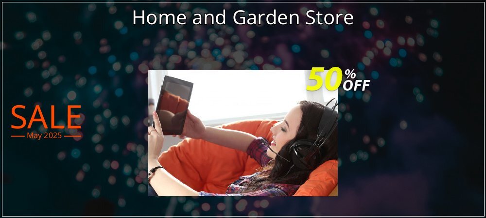 Home and Garden Store coupon on National Pizza Party Day discount