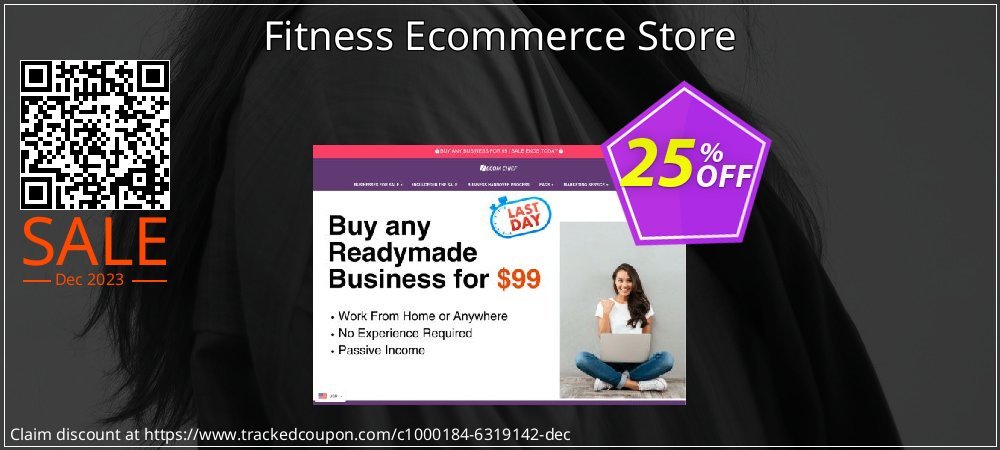 Fitness Ecommerce Store coupon on Working Day discounts