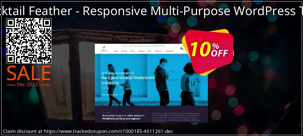 WPcocktail Feather - Responsive Multi-Purpose WordPress Theme coupon on World Party Day offer
