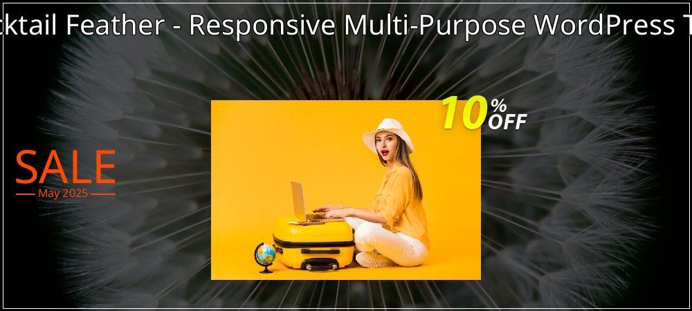 WPcocktail Feather - Responsive Multi-Purpose WordPress Theme coupon on World Party Day offer