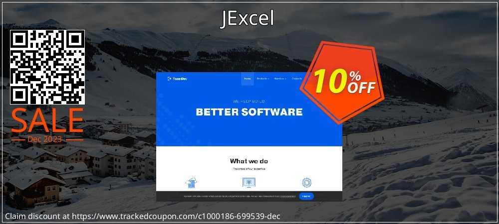JExcel coupon on April Fools' Day offering discount