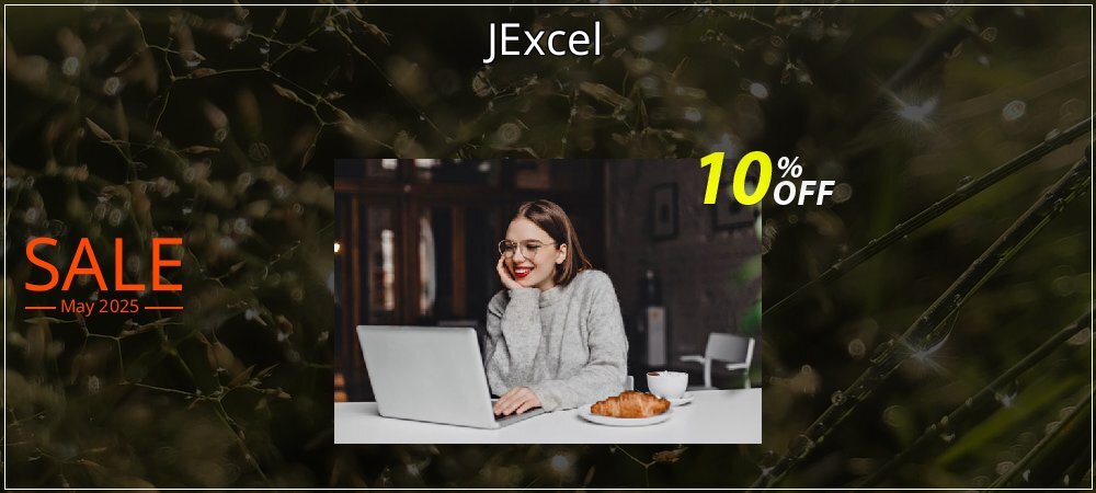 JExcel coupon on April Fools' Day offering discount