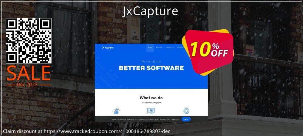 JxCapture coupon on Working Day offering discount