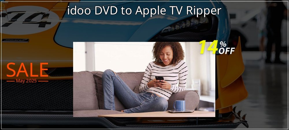 idoo DVD to Apple TV Ripper coupon on World Whisky Day discount
