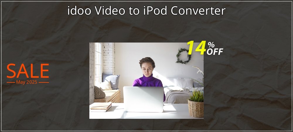 idoo Video to iPod Converter coupon on National Pizza Party Day discount