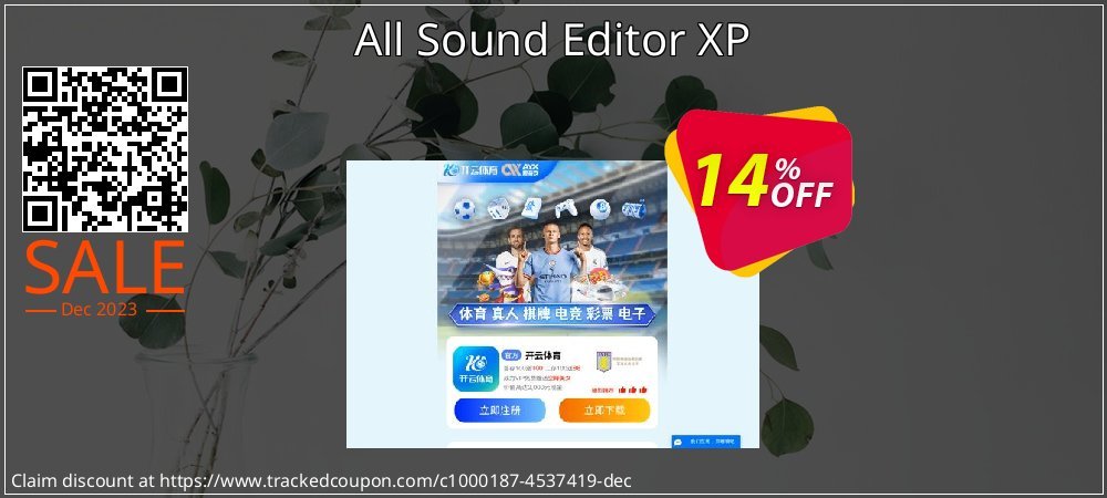 All Sound Editor XP coupon on Tell a Lie Day discounts