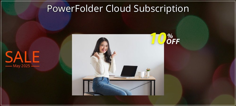 PowerFolder Cloud Subscription coupon on Mother's Day sales