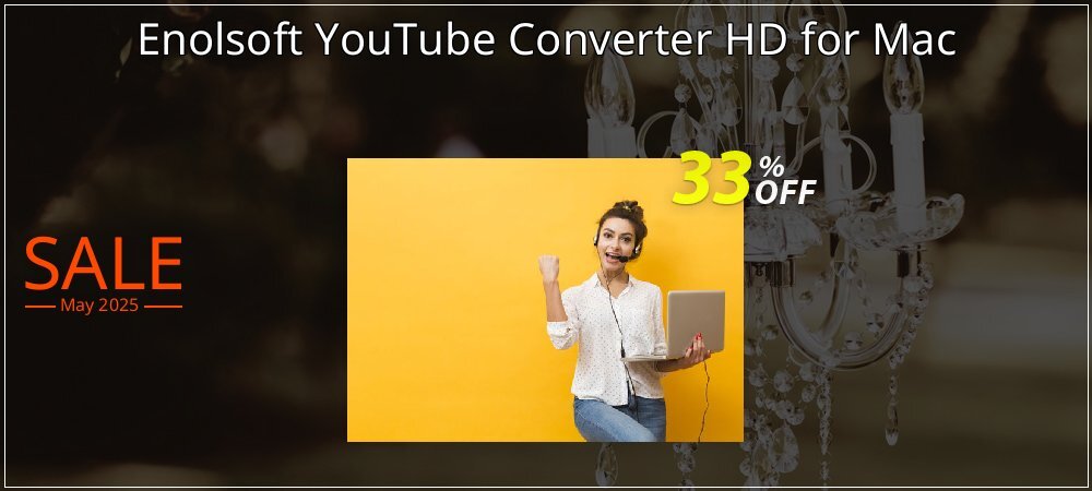 Enolsoft YouTube Converter HD for Mac coupon on National Pizza Party Day discount