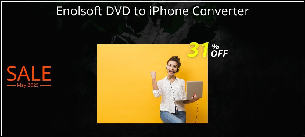 Enolsoft DVD to iPhone Converter coupon on World Password Day super sale