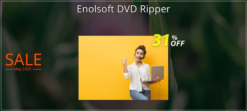 Enolsoft DVD Ripper coupon on Mother's Day discounts