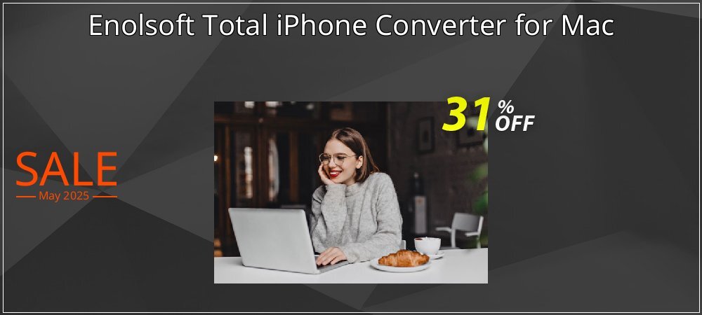 Enolsoft Total iPhone Converter for Mac coupon on World Whisky Day offering discount