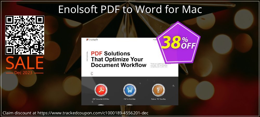 Enolsoft PDF to Word for Mac coupon on World Party Day promotions