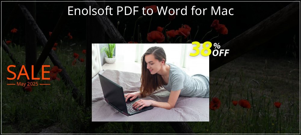 Enolsoft PDF to Word for Mac coupon on World Whisky Day sales