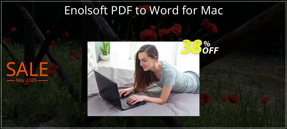 Enolsoft PDF to Word for Mac coupon on World Party Day promotions