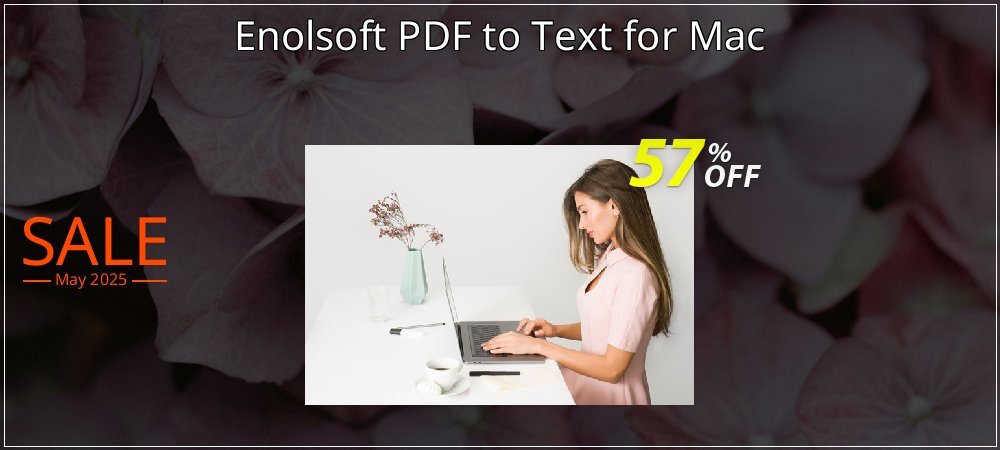 Enolsoft PDF to Text for Mac coupon on World Password Day discount