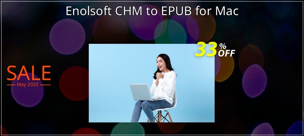 Enolsoft CHM to EPUB for Mac coupon on Mother's Day sales