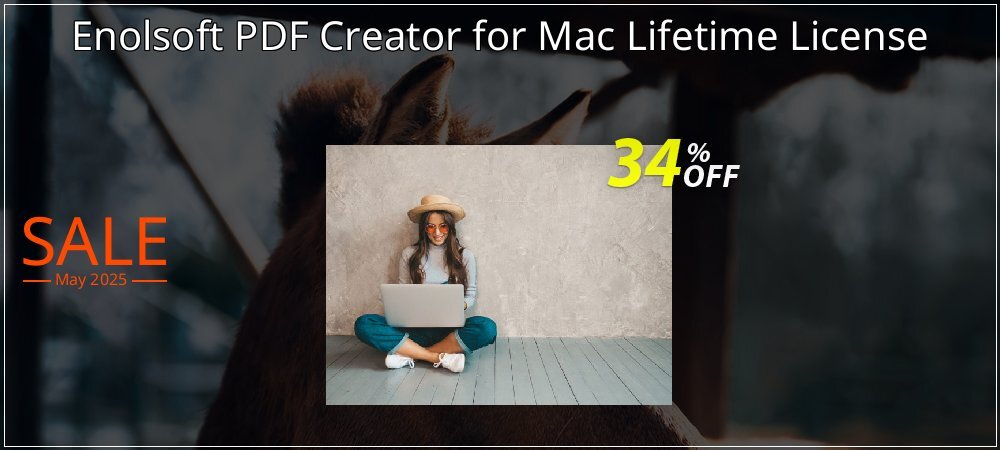 Enolsoft PDF Creator for Mac Lifetime License coupon on National Pizza Party Day offering discount