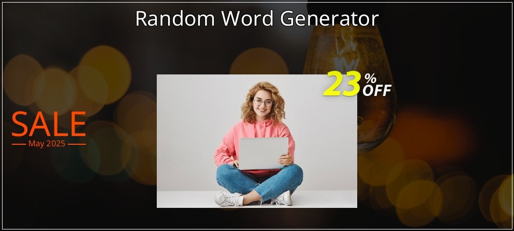 Random Word Generator coupon on April Fools' Day discounts