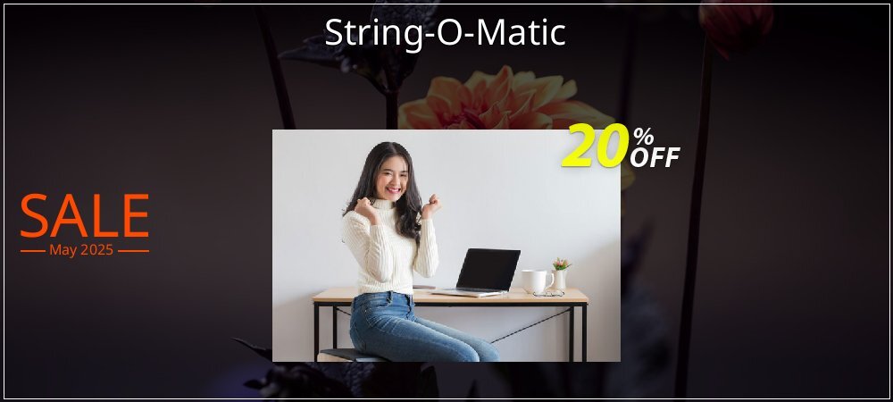 String-O-Matic coupon on Virtual Vacation Day promotions