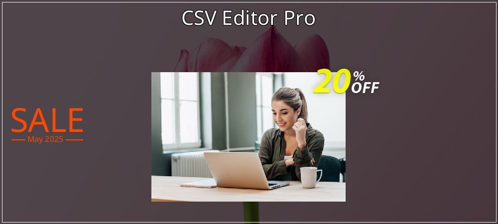 CSV Editor Pro coupon on World Whisky Day deals
