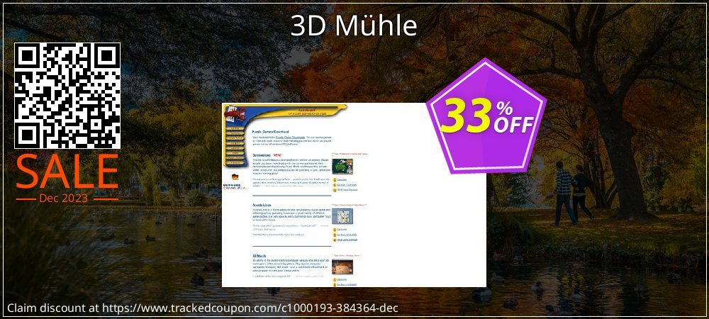 3D Mühle coupon on Tell a Lie Day promotions