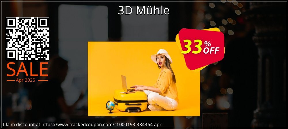 3D Mühle coupon on World Password Day sales
