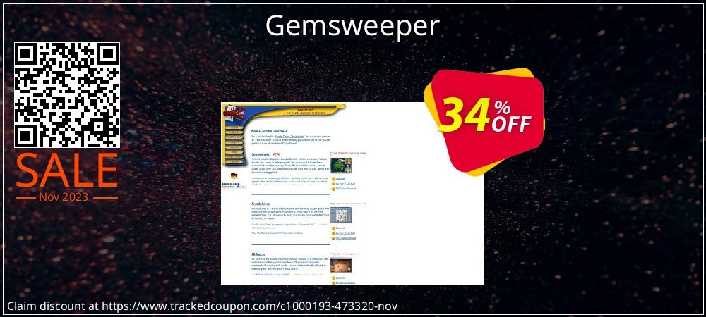 Gemsweeper coupon on National Walking Day promotions