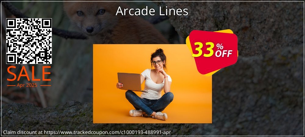 Arcade Lines coupon on National Loyalty Day offer