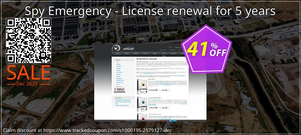Spy Emergency - License renewal for 5 years coupon on April Fools' Day super sale